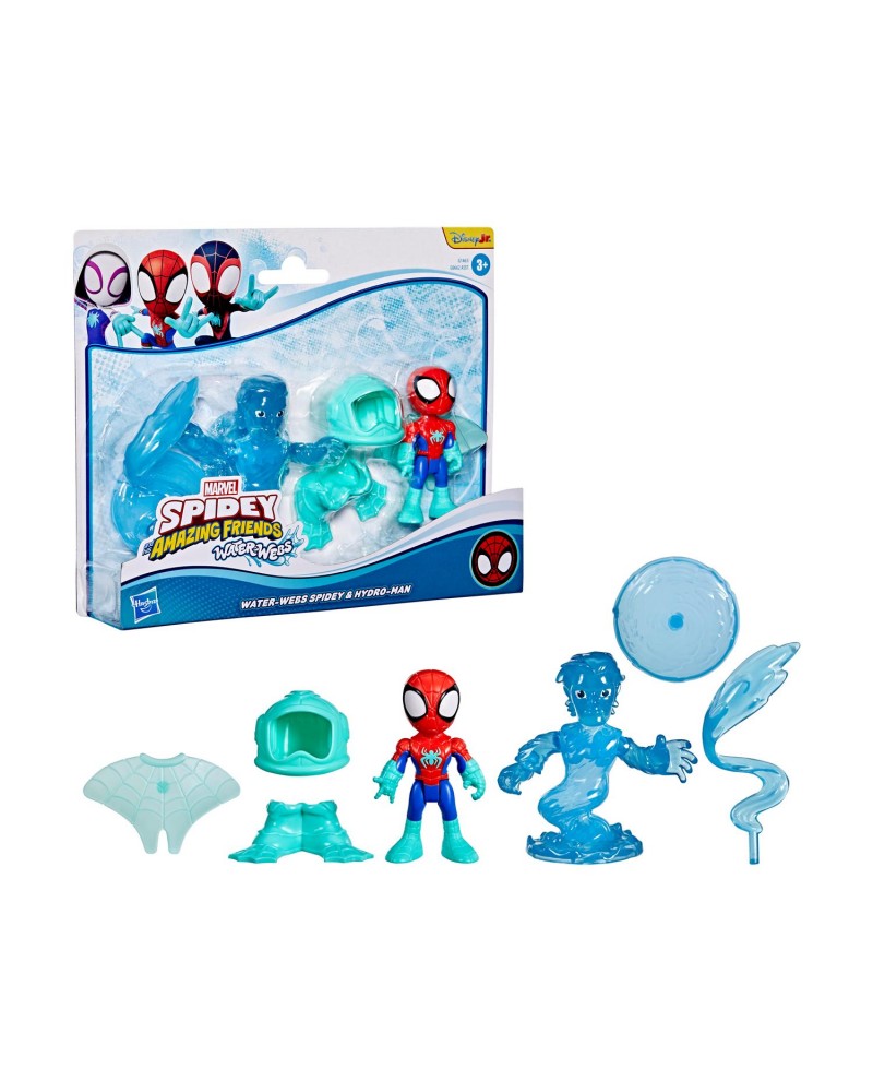 Hasbro Spidey And His Amazing Friends: Figures &amp; Vehicles - Waterwebs Spidey Hydroman (G1463)