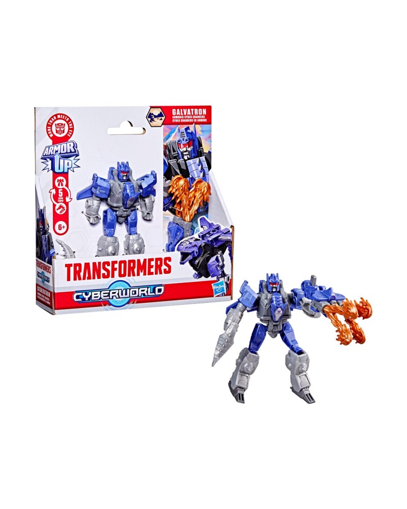 Hasbro Transformers: Evergreen - Cyberworld Armored Cyber Changers Armor Galvatron (G1052)