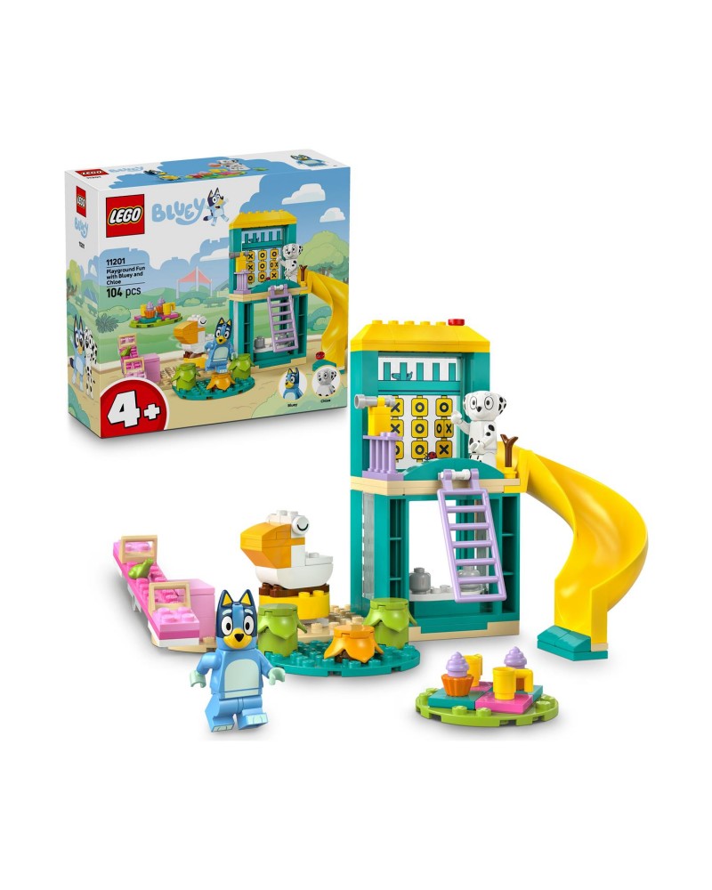 Lego® Bluey: Playground Fun With Bluey And Chloe (11201)