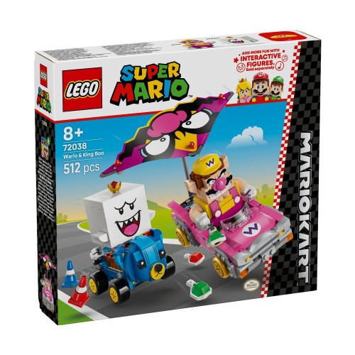 Lego® Super Mario: Mario Kart - Wario &amp; King Boo(72038)