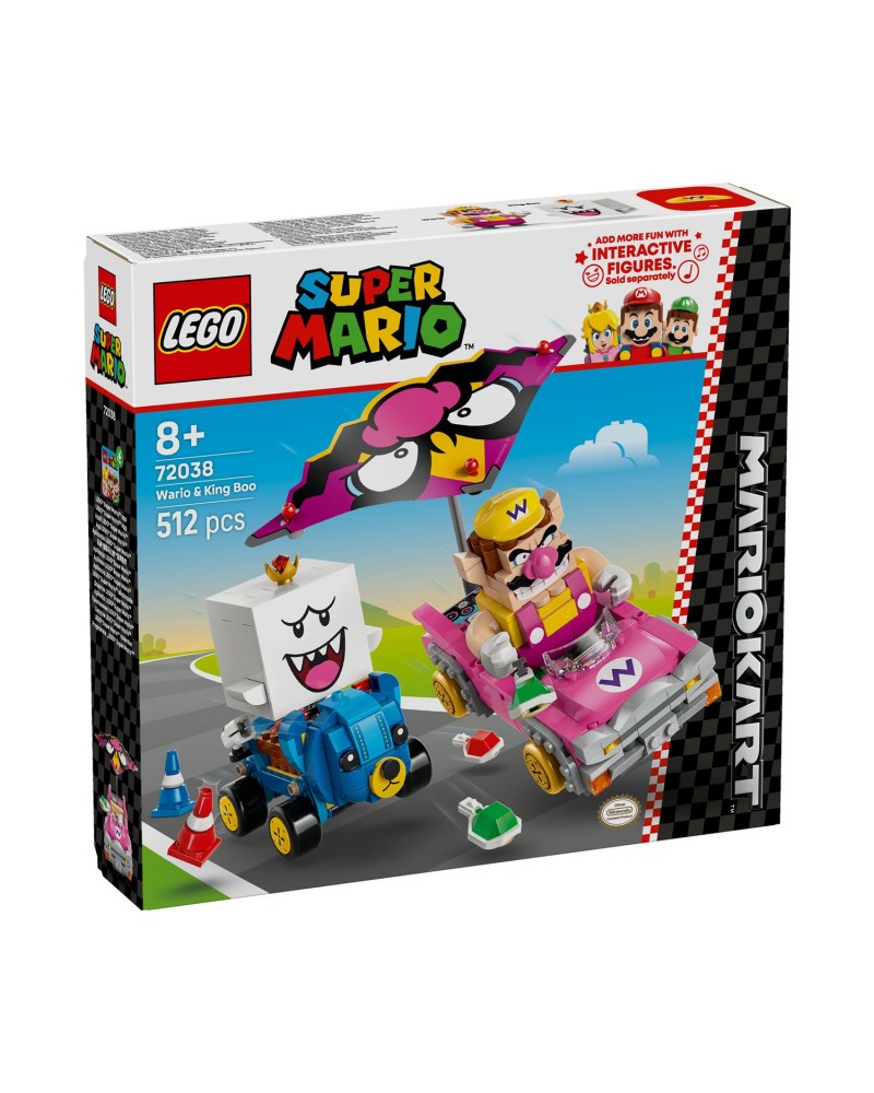 Lego® Super Mario: Mario Kart - Wario &amp; King Boo(72038)
