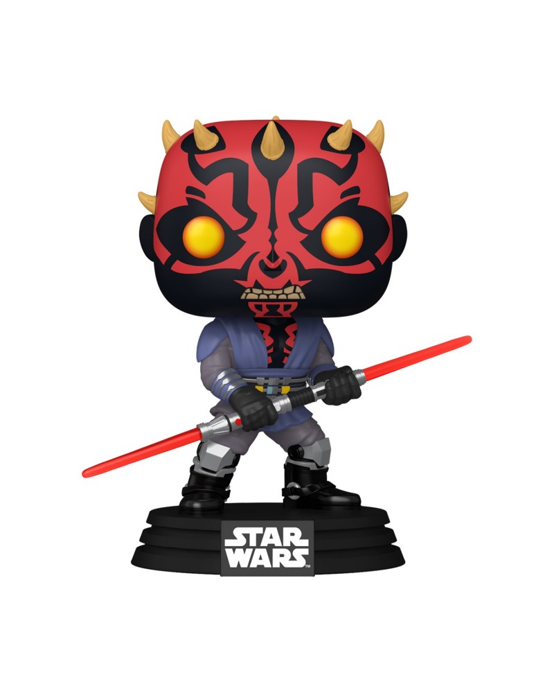 Funko Pop! Star Wars (Darth Maul Shadow Lord) - Maul #828 Bobble-Head Vinyl Figure