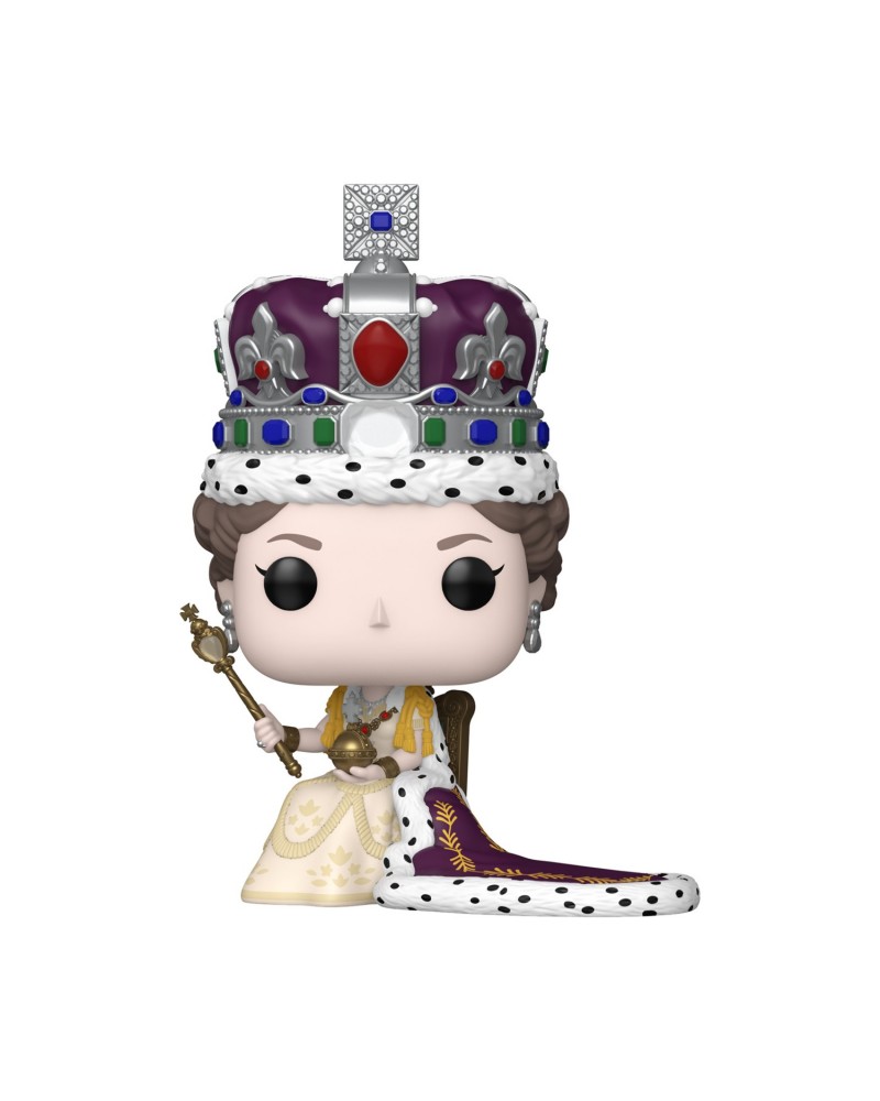 Funko Pop! Premium Royals: Queen Elizabeth II (Coronation) #07 Vinyl Figure