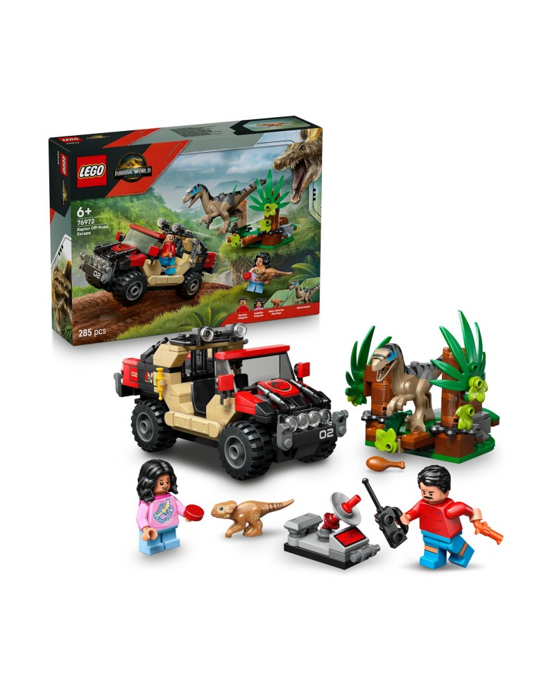Lego Jurassic World: Raptor Off-Road Escape (76972)