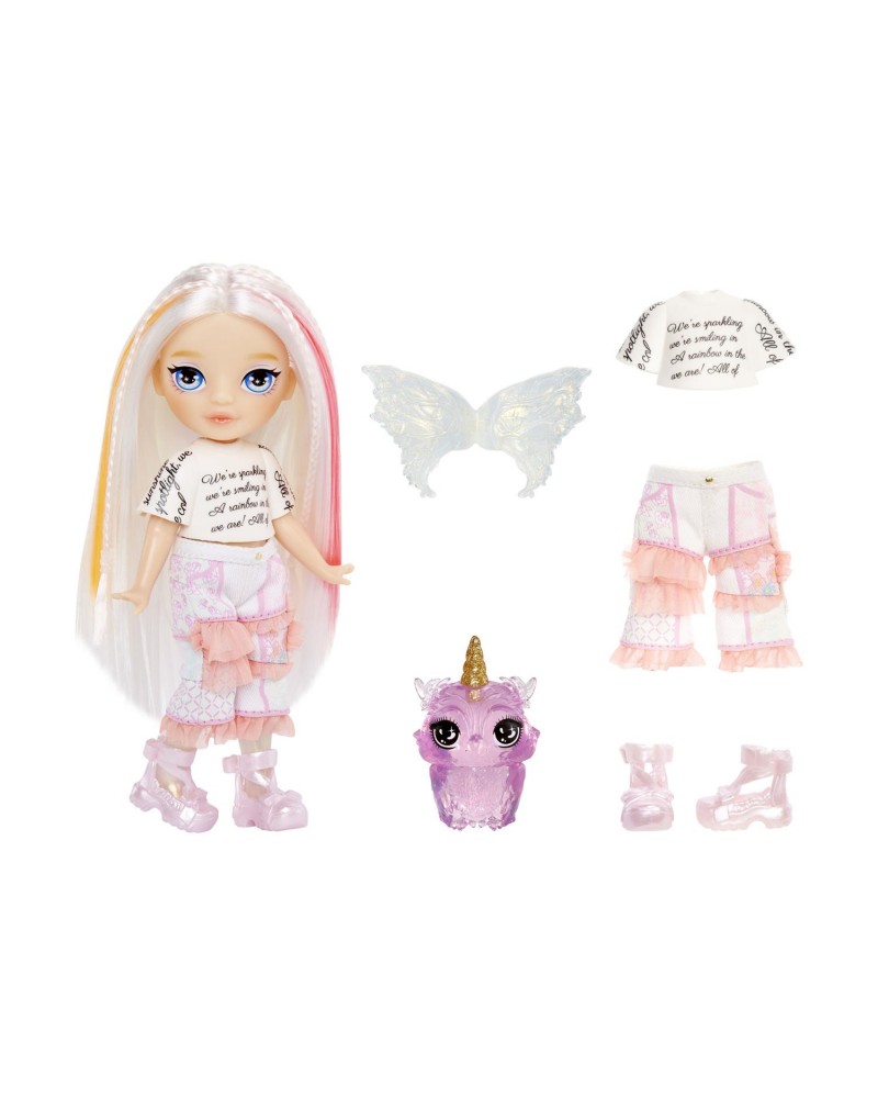 MGA Rainbow High: Creative Crystals Fashion Doll - Violet (543442)