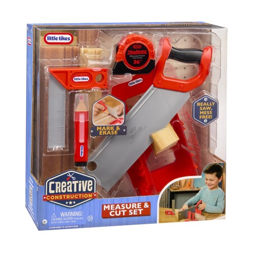 Little Tikes Creative Construction Σετ Μέτρησης &amp; Κοπής (643255)