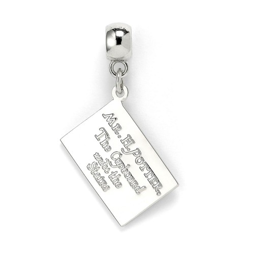 Carat Shop Harry Potter - Hogwarts Acceptance Letter Slider Charm  Silver (HP0017)