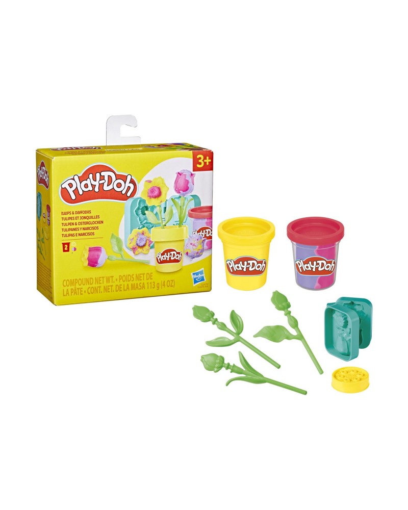 Hasbro Play-Doh: Lil Flowers - Tulips And Daffodils (G2478)