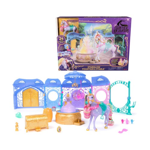 Spin Master Unicorn Accademy: Unicorn Academy Σετ Παιχνιδιού - Στάβλος (6072449)