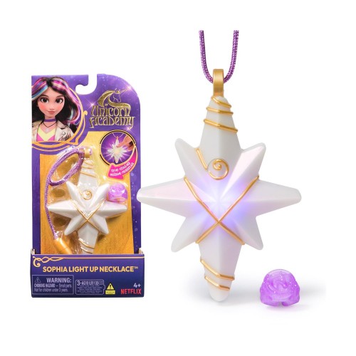 Spin Master Unicorn Accademy: Unicorn Academy Σοφία Δαχτυλίδι &amp; Κολιέ Που Φωτίζουν (6072553)