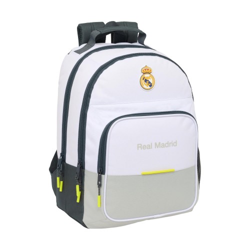 Safta Mochila Doble Adapt.Carro Real Madrid Equip. 25/26