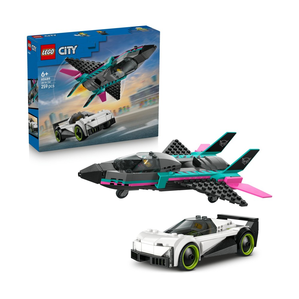 LEGO® City: Jet vs. Car (60489)