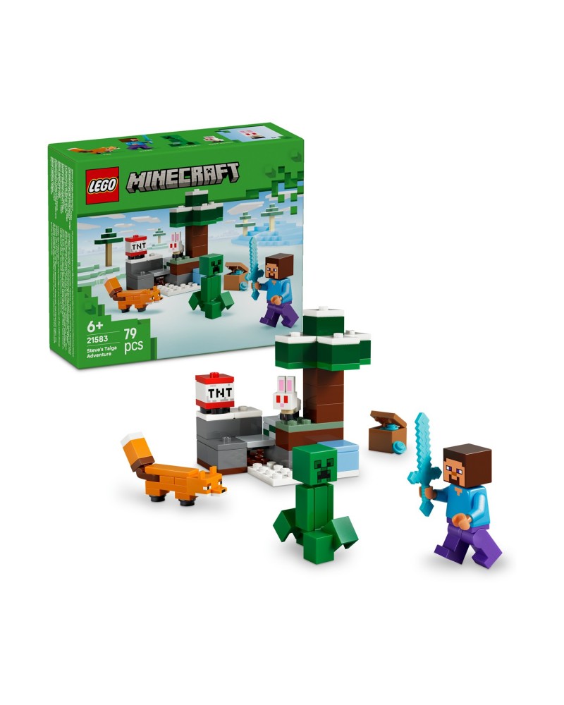 LEGO® Minecraft®: Steve’s Taiga Adventure (21583)