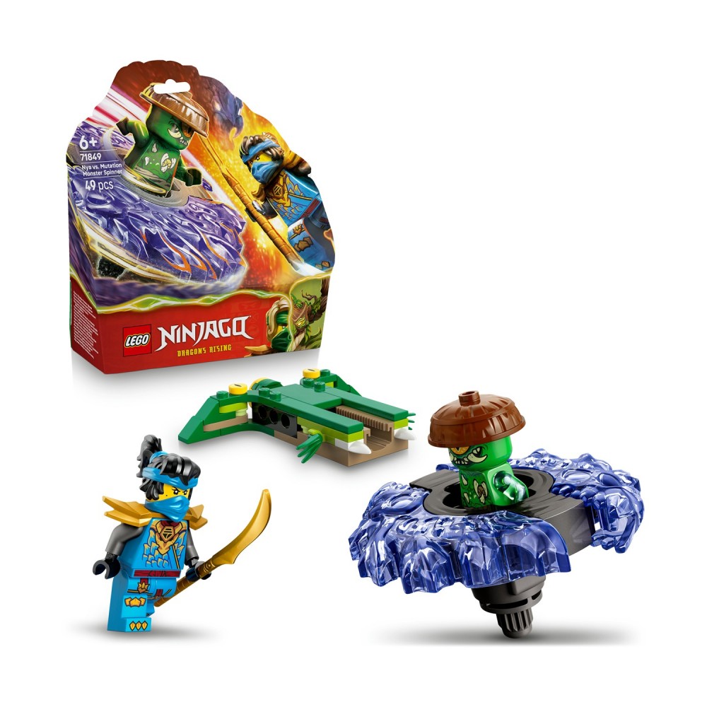 LEGO® NINJAGO®: Nya vs. Mutation Monster Spinner (71849)