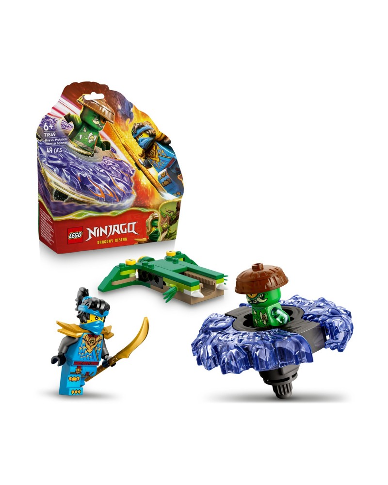LEGO® NINJAGO®: Nya vs. Mutation Monster Spinner (71849)