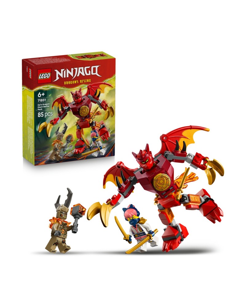 LEGO® NINJAGO®: Kai’s Dragon Mech Battle Pack (71851)