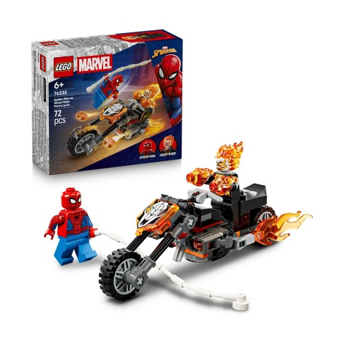 LEGO® Marvel: Spider-Man vs. Ghost Rider Motorcycle (76335)