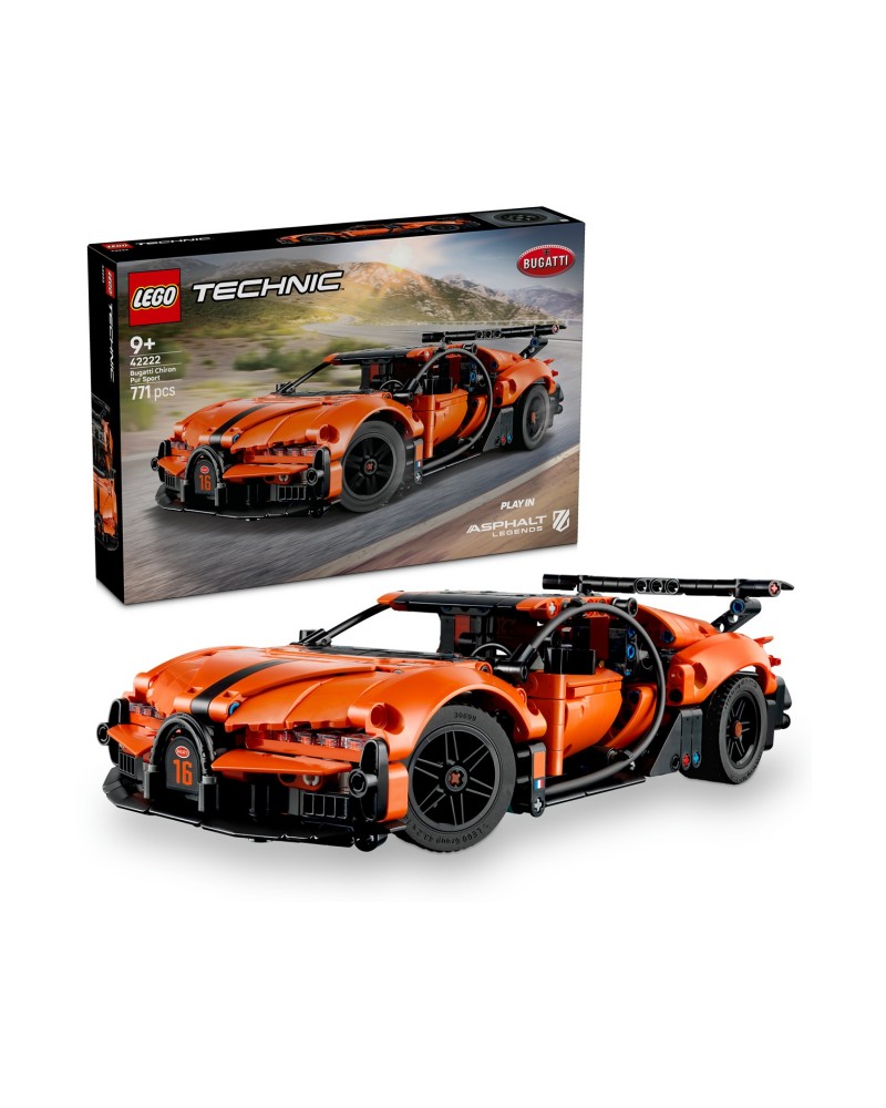 LEGO® Technic: Bugatti Chiron Pur Sport Hypercar (42222)