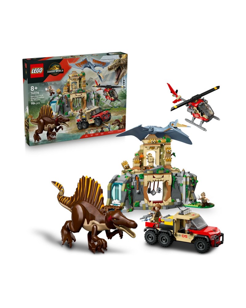 Lego Jurassic World: Spinosaurus &amp; Quetzalcoatlus Air Mission (76976)