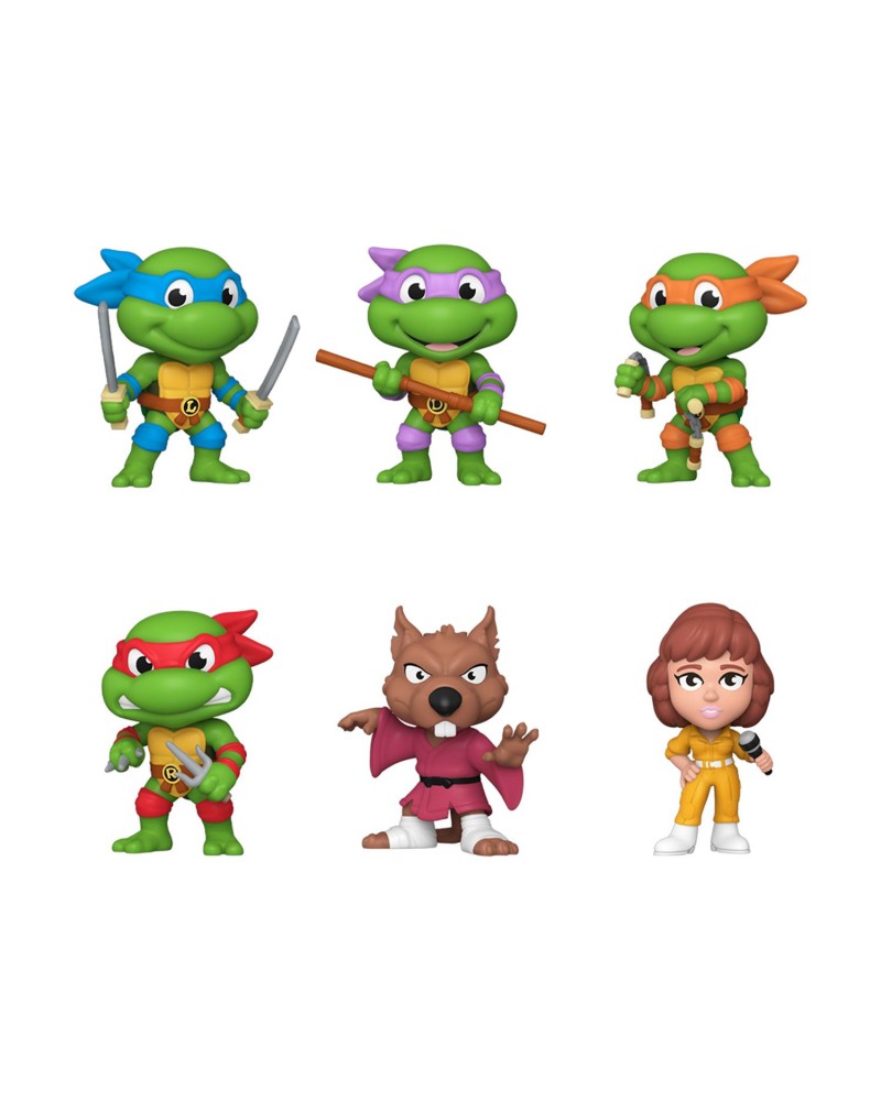 Funko Minis: The Mutant Teenage Ninja Turtles (Random) Vinyl Figures