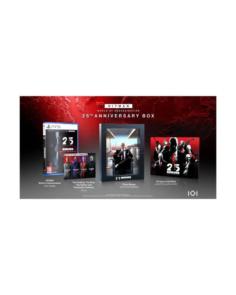 PS5 Hitman: World of Assassination-25th Anniversary Box