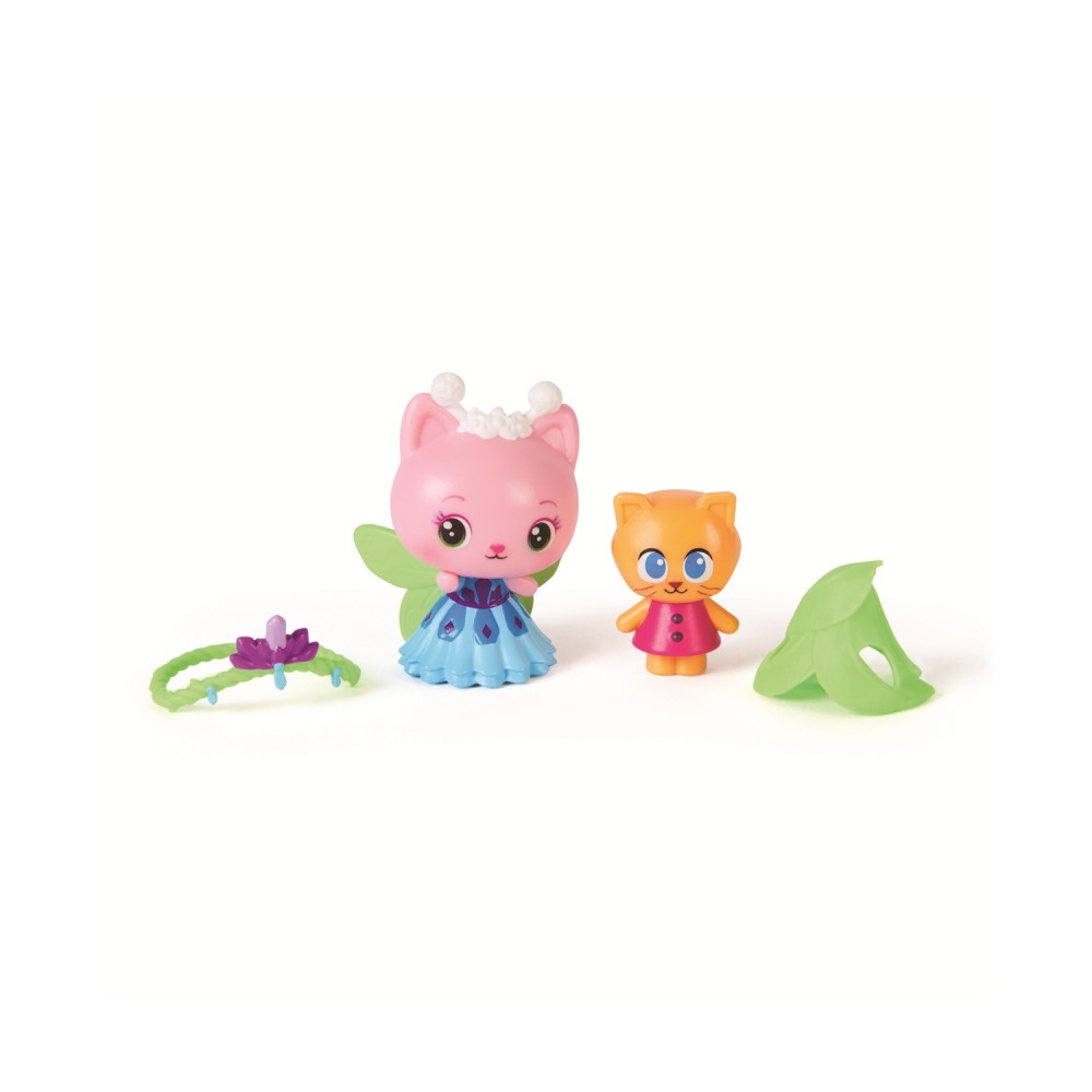 Spin Master Gabby's Dollhouse: The Movie - 'Queen Kitty Fairy' &amp; 'Kitty Gnome' (20151835)