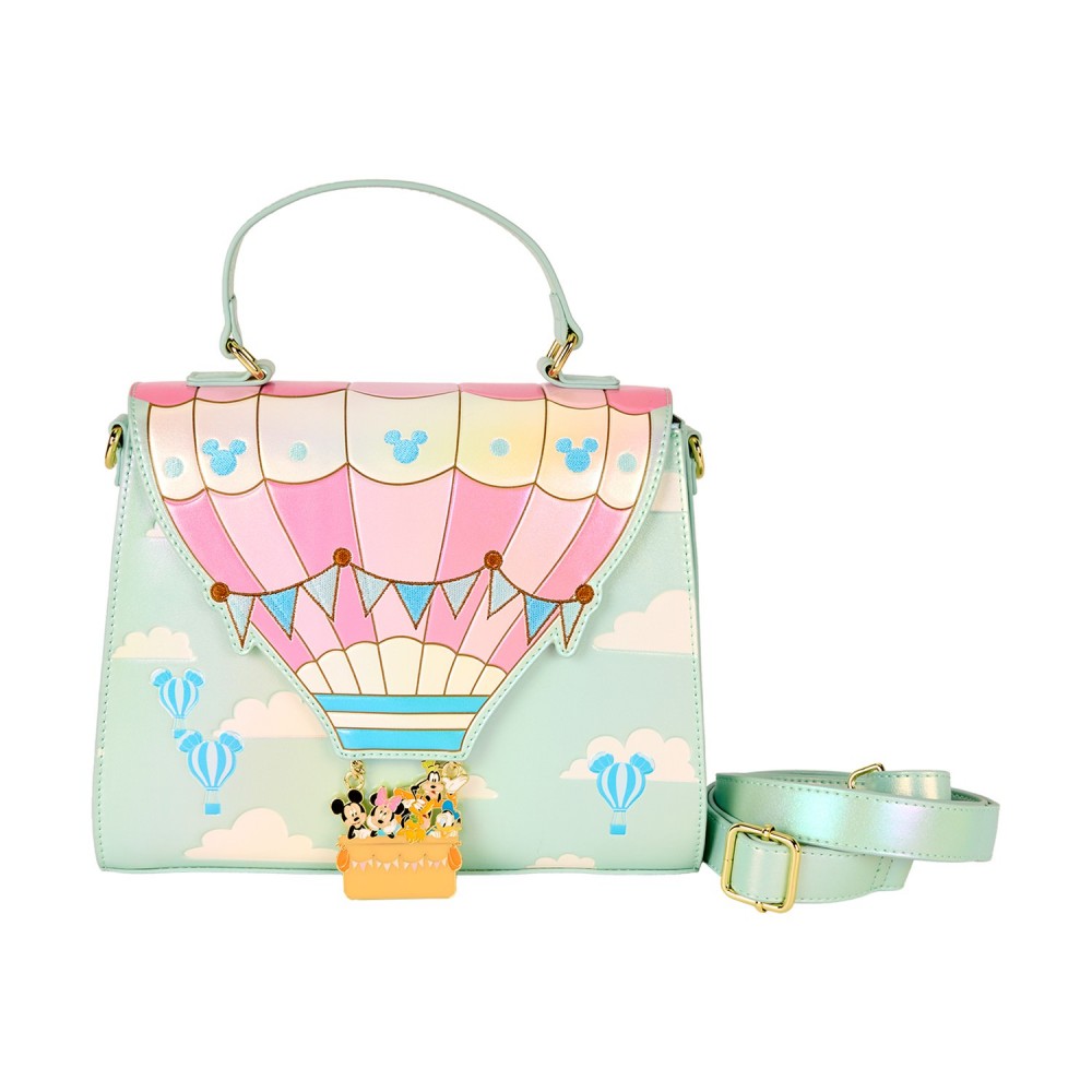 Loungefly Disney: Mickey &amp; Friends - Hot Air Balloon Crossbody Bag (WDTB3245)