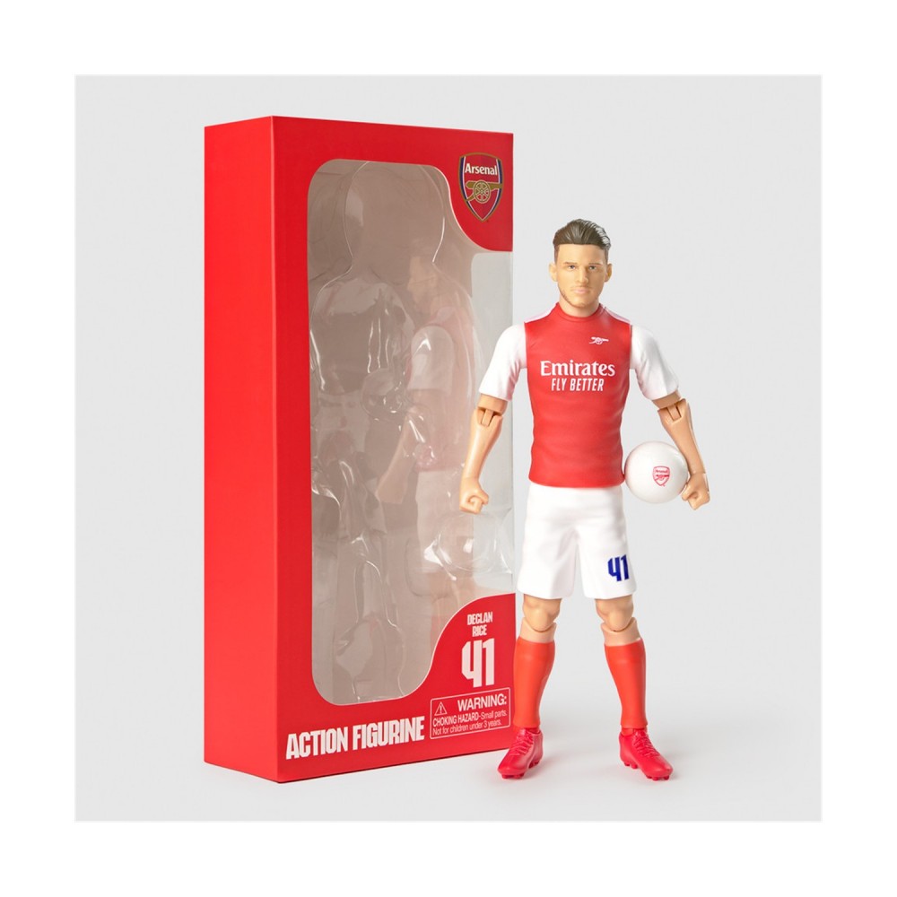 Banbo Toys:  Arsenal Soccer - Declan Rice Action Figure (20cm) (83415)