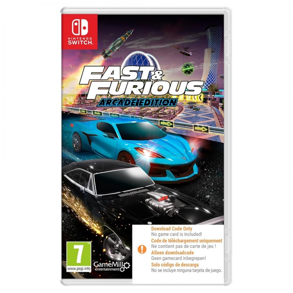 NSW Fast &amp; Furious - Arcade Edition (Code in a Box)