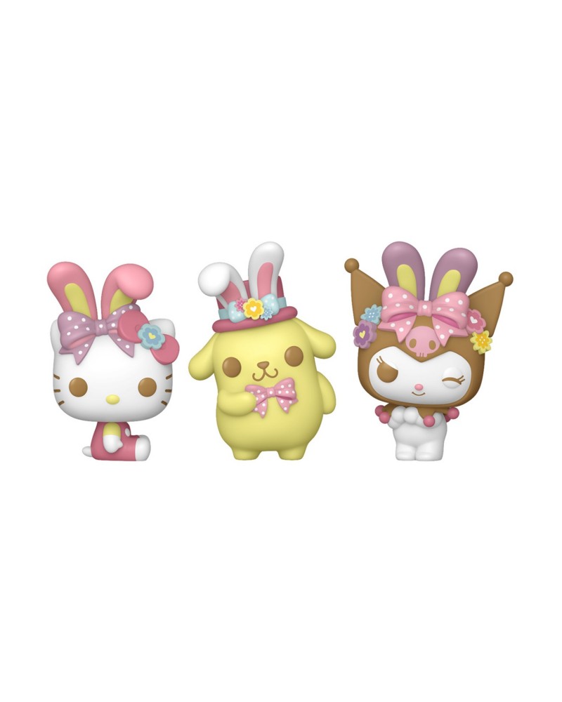 Funko Pocket Pop! 3-Pack: Hello Kitty (Spring) Vinyl Figures