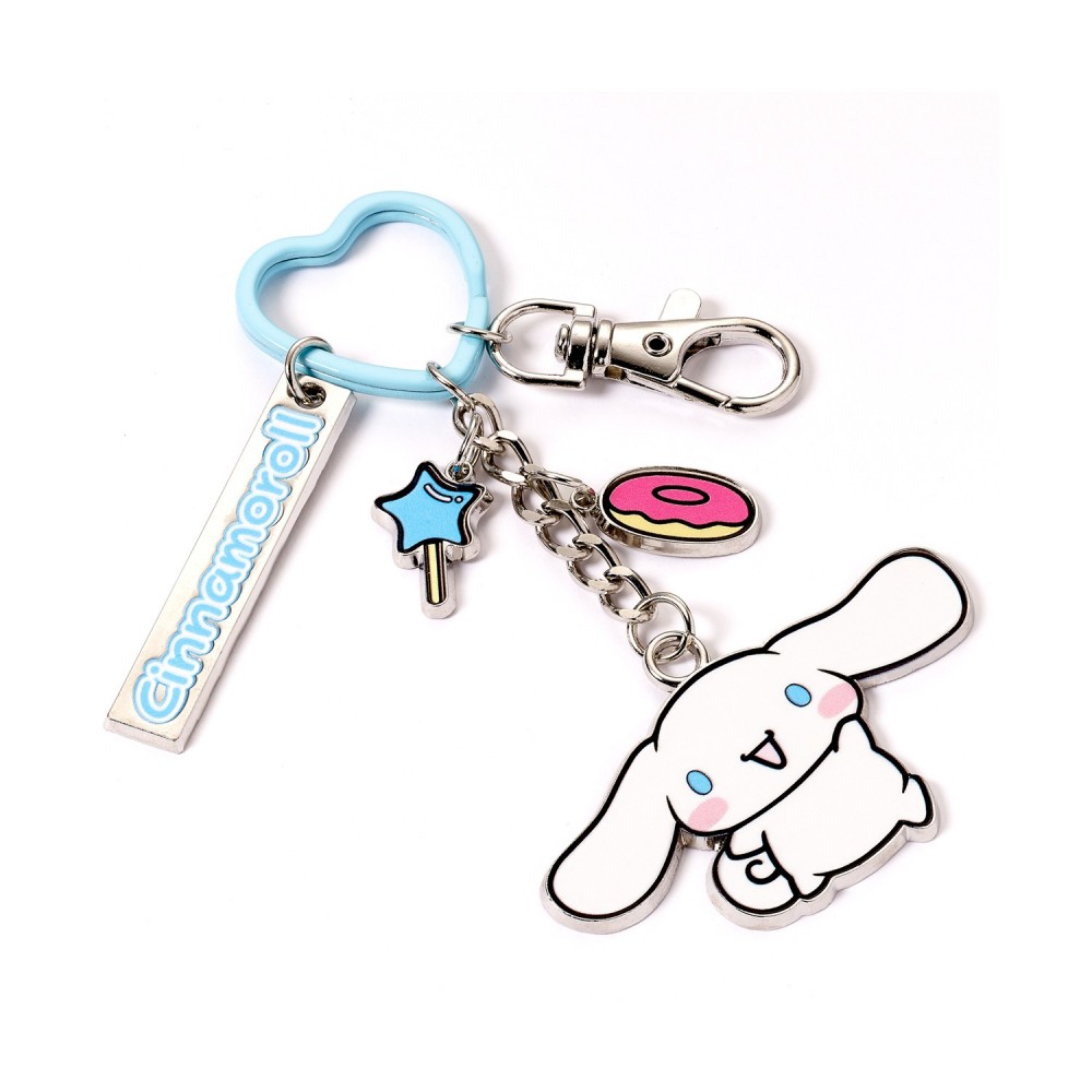 Carat Shop Hello Kitty - Cinnamoroll Keyring With Charms (HKKR0019)