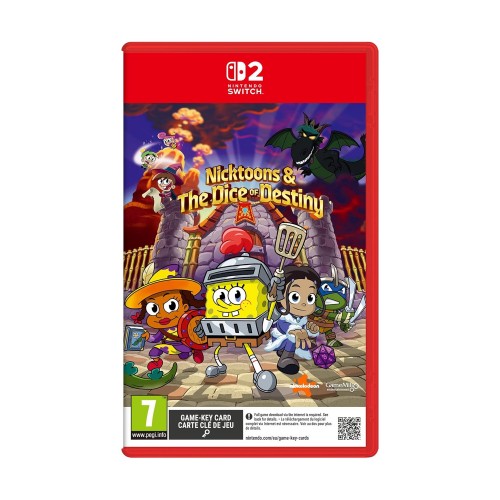 NSW2 Nicktoons &amp; The Dice Of Destiny (Game Key Card)