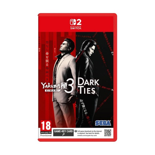 NSW2 Yakuza Kiwami 3 &amp; Dark Ties (Game Key Card)