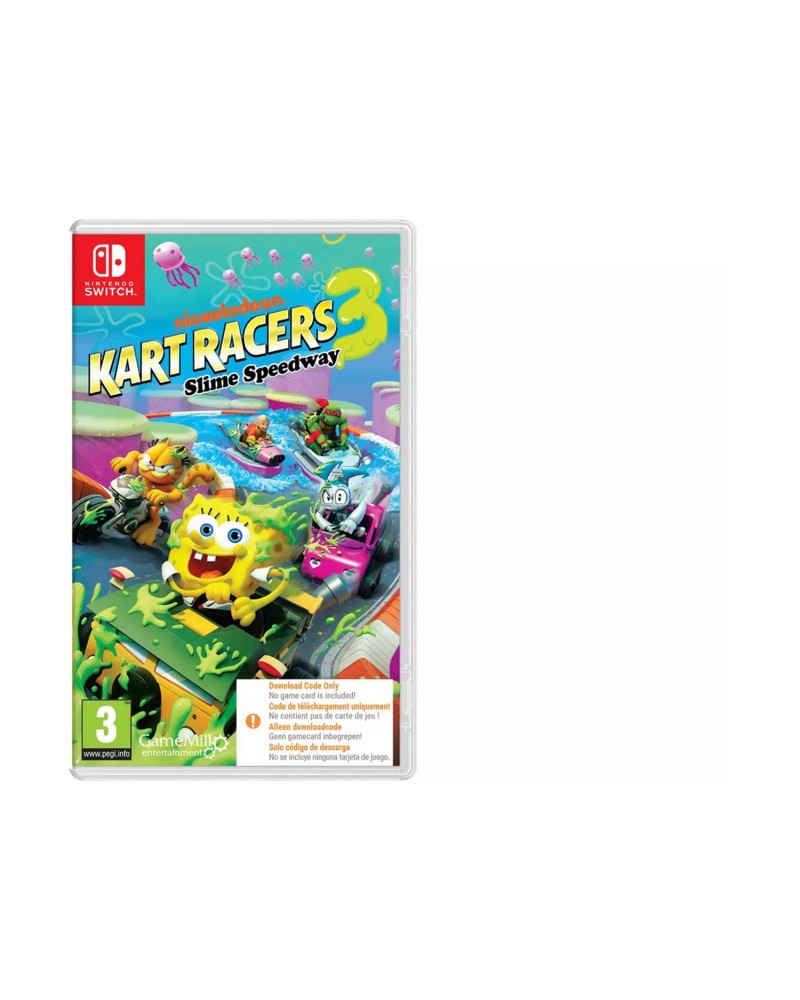 NSW Nickelodeon Kart Racers 3: Slime Speedway (Code in a Box)