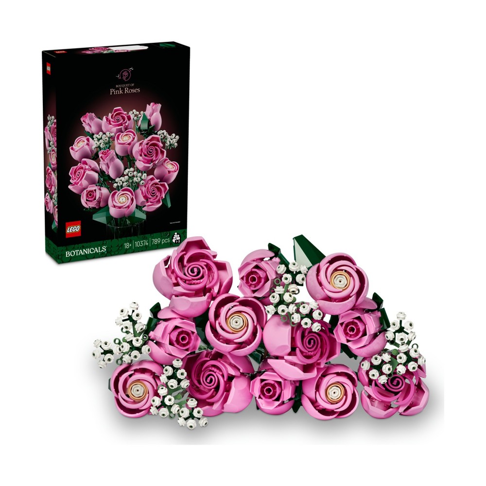 LEGO® Botanicals: Bouquet of Pink Roses (10374)