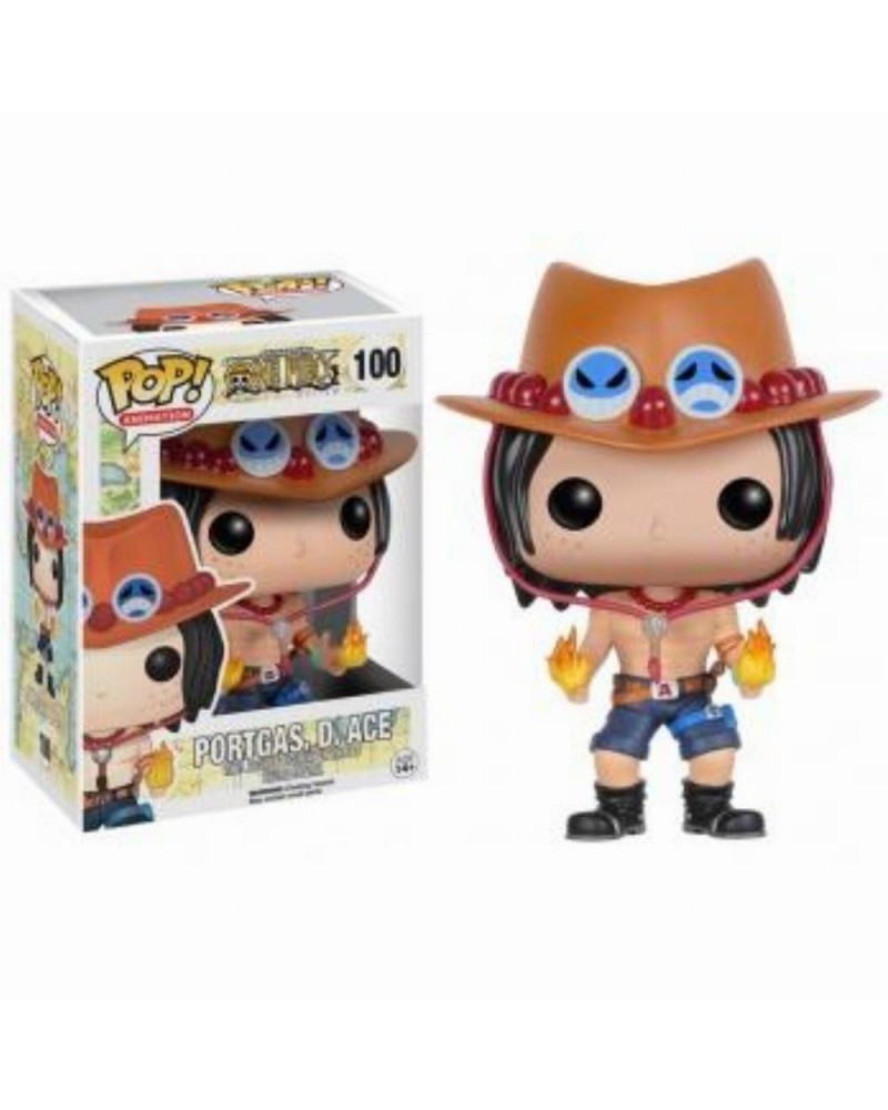 Funko Pop! Animation: One Piece - Portgas. D. Ace #100 Vinyl Figure