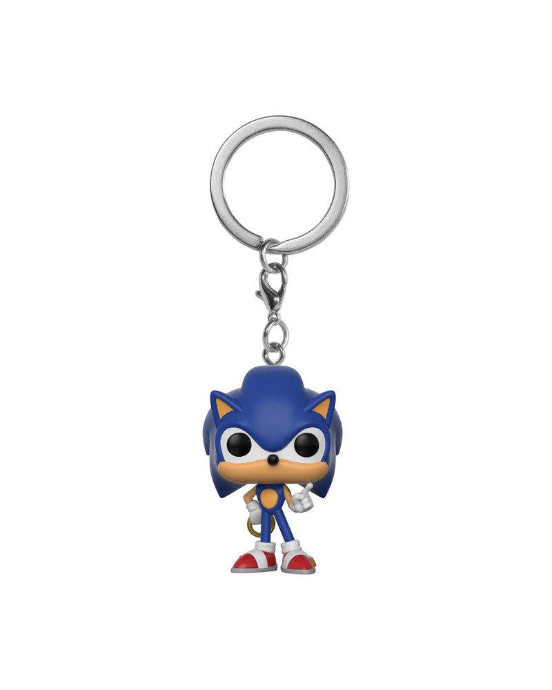 Funko Pocket Pop!: Sonic The Hedgehog - Sonic with Ring Vinyl Figure Keychain