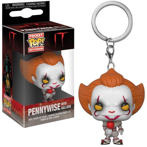 Funko Pocket Pop!: It - Pennywise (With Balloon) Vinyl Figure Keychain