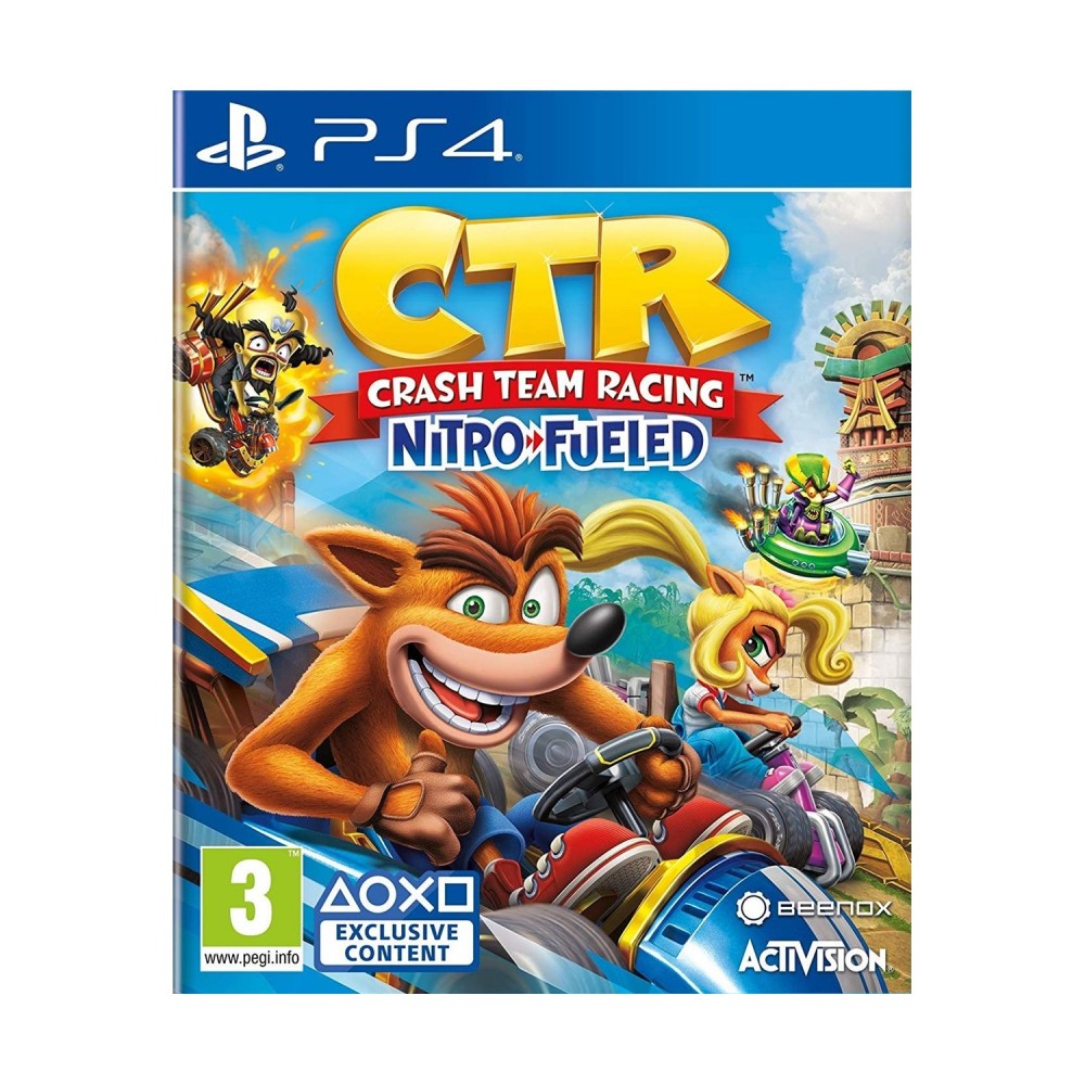 PS4 Crash Team Racing Nitro-Fueled (Exclusive Retro Content)