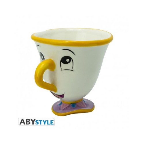 AbysseDisney: Beauty &amp; The Beast - Chip 3D Mug (250ml) (ABYMUG623)