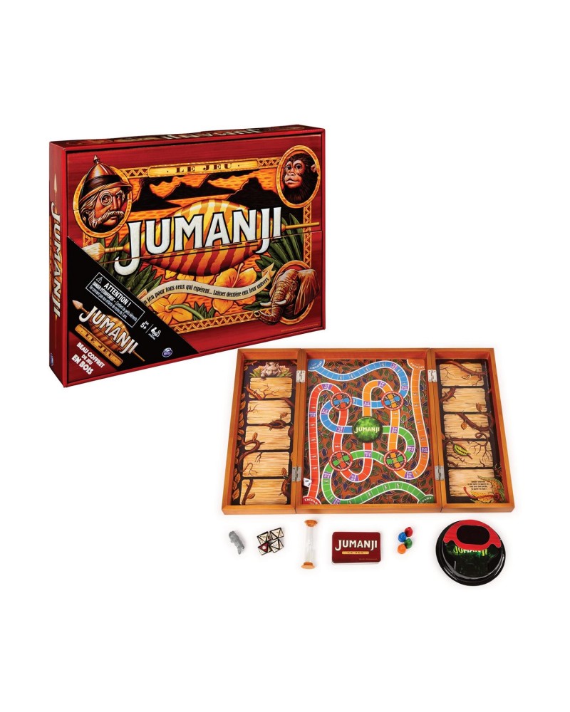 Spin Master - Jumanji Επιτραπέζιο σε Ξύλινη Συσκευασία (6059740)