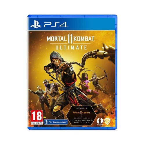 PS4 Mortal Kombat 11 - Ultimate Edition (Includes Kombat Pack 1  2 + Aftermath Expansion)
