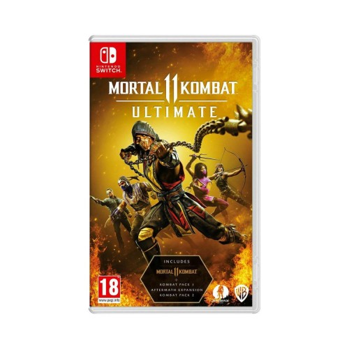NSW Mortal Kombat 11 - Ultimate Edition (Includes Kombat Pack 1 &amp; 2 + Aftermath Expansion) (Code in a Box)