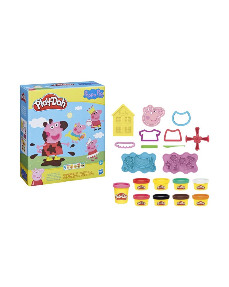 Hasbro Play-Doh Peppa Pig Stylin Set (F1497)