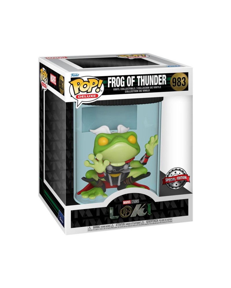 Funko Pop! Deluxe Marvel: Loki - Frog of Thunder (Special Edition) #983 Vinyl Figure
