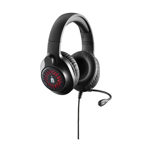 Spartan Gear - Medusa Wired Headset (compatible with PC, playstation 4, playstation 5, xboxone, xbox series x/s, switch) (color: Black)