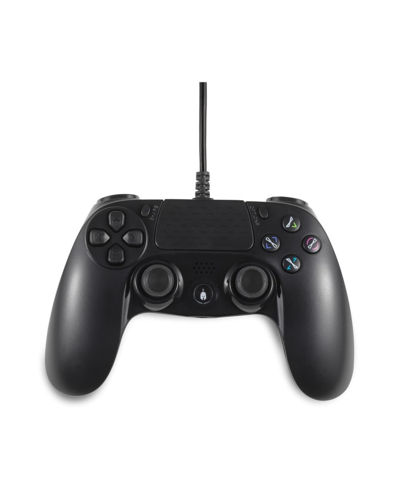 Spartan Gear - Hoplite Wired Controller (compatible with PC and playstation 4) (colour: Black)
