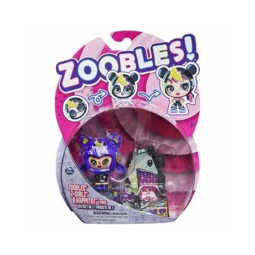 Spin Master Zoobles!: Z-Girlz  Happitat - Kosmic Kelly Figure (1-Pack) (20134943)
