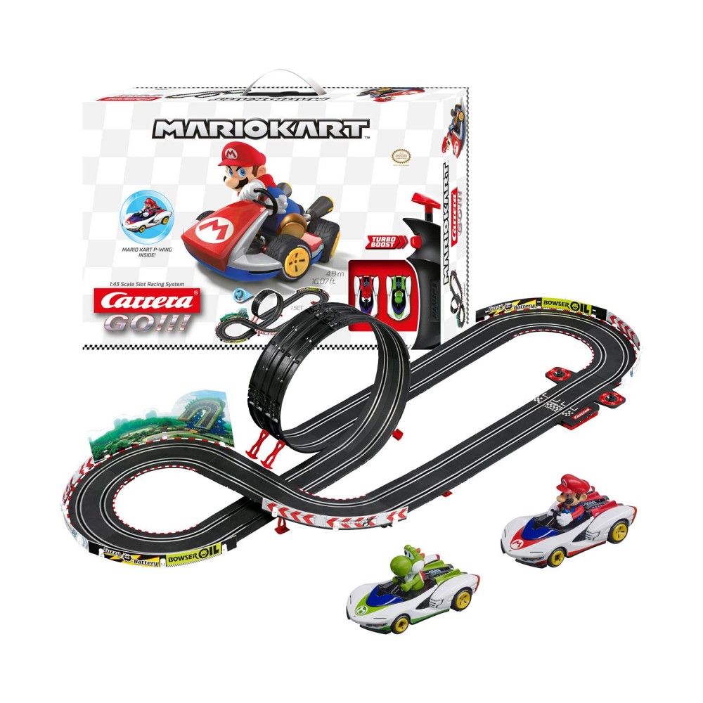 Carrera GO!!! Set: Nintendo Mario Kart - P-Wing - 1:43 Slot Racing System (20062532)