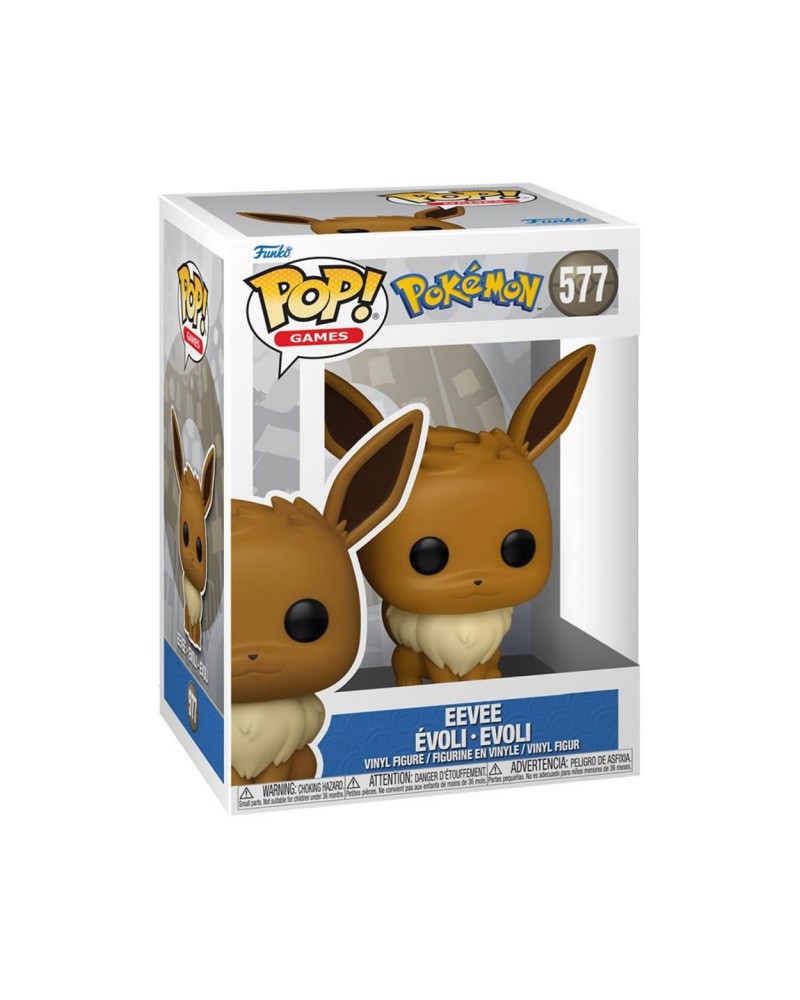 Funko Pop! Games: Pokemon - Eevee Evoli Evoli #577 Vinyl Figure